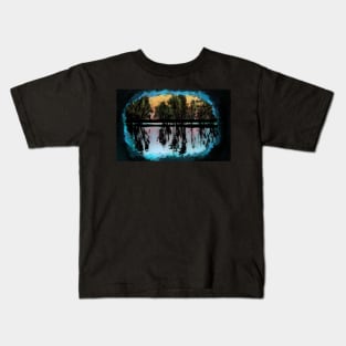 Forest by the lake Kids T-Shirt